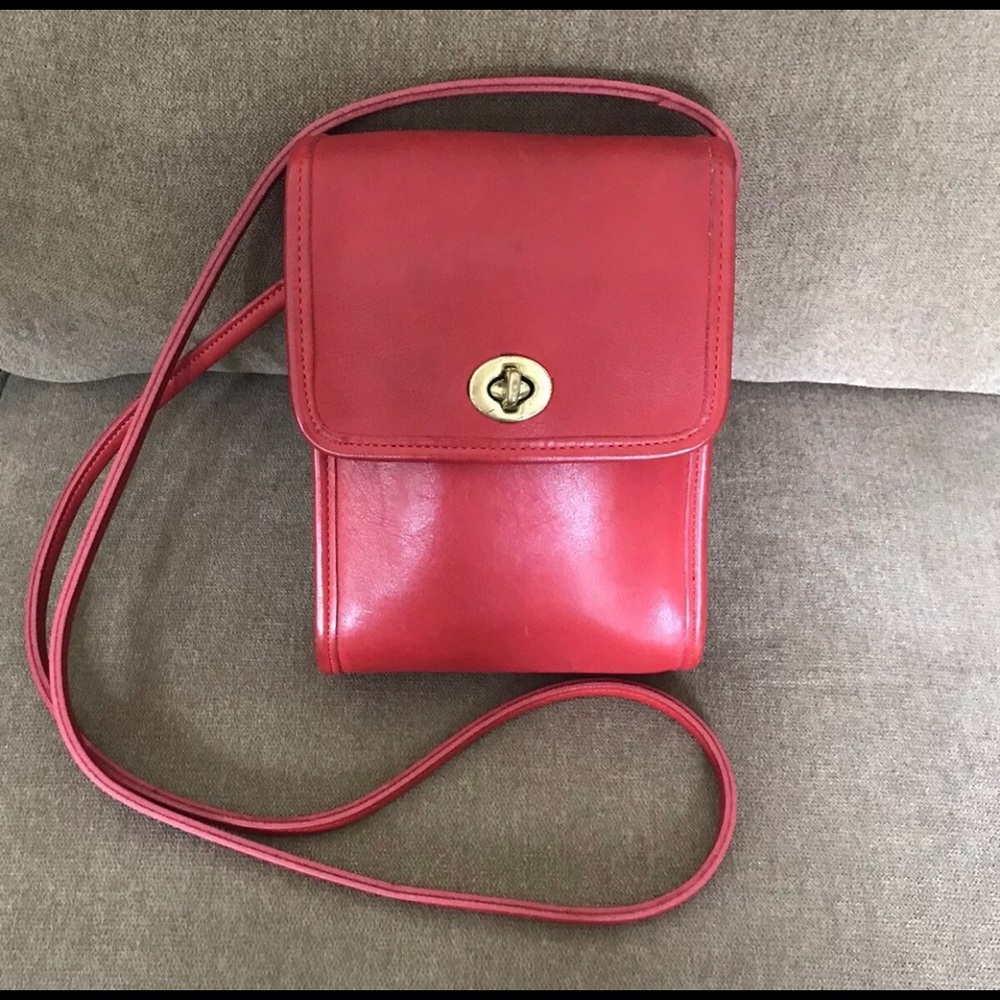 Vintage Coach Scooter Bag